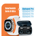 Smartwatch Série 8 Ultra + AlphaPod Pro Grátis - COMPRE 1 E LEVE 2