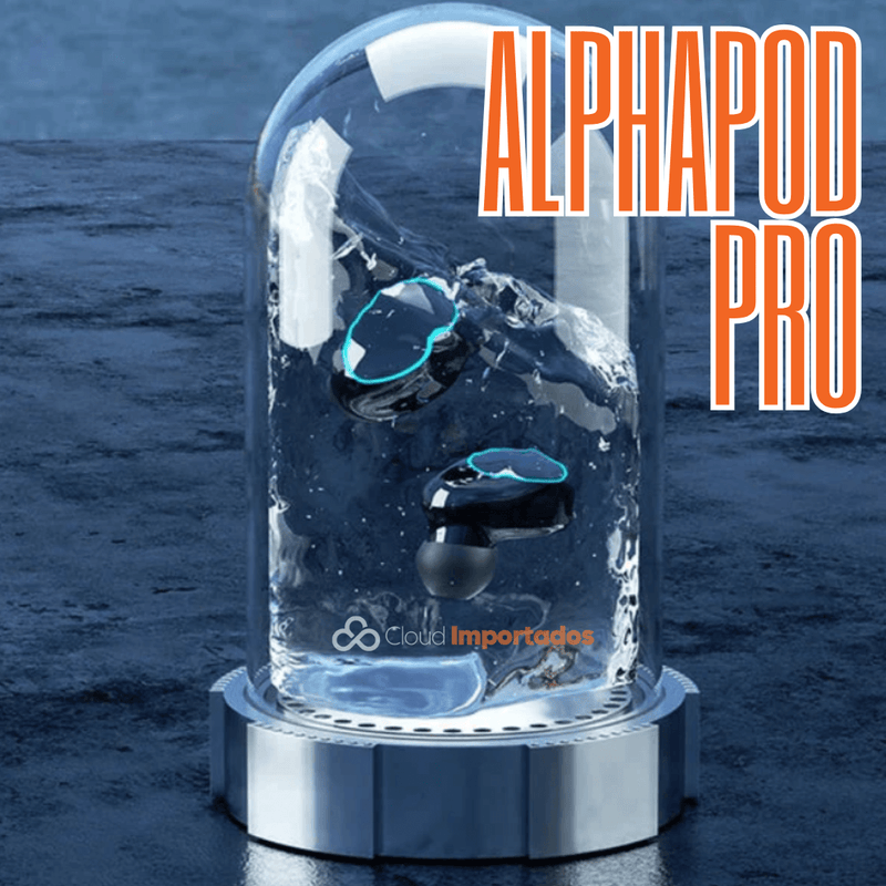 AlphaPod Pro - Fones Bluetooth à Prova d'água