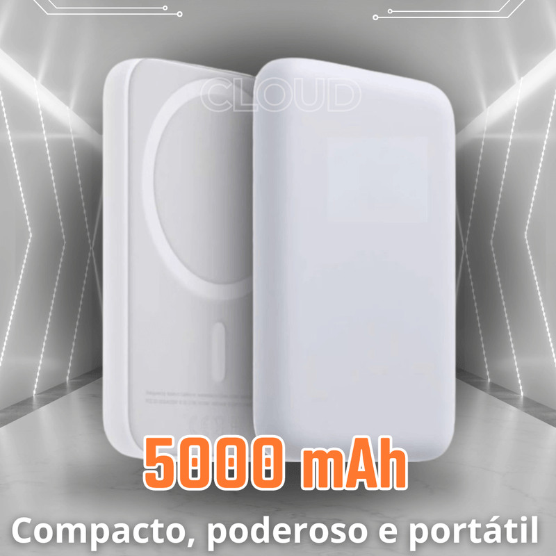 CloudSafe - Carregador Portátil Por Indução Para Apple/Android