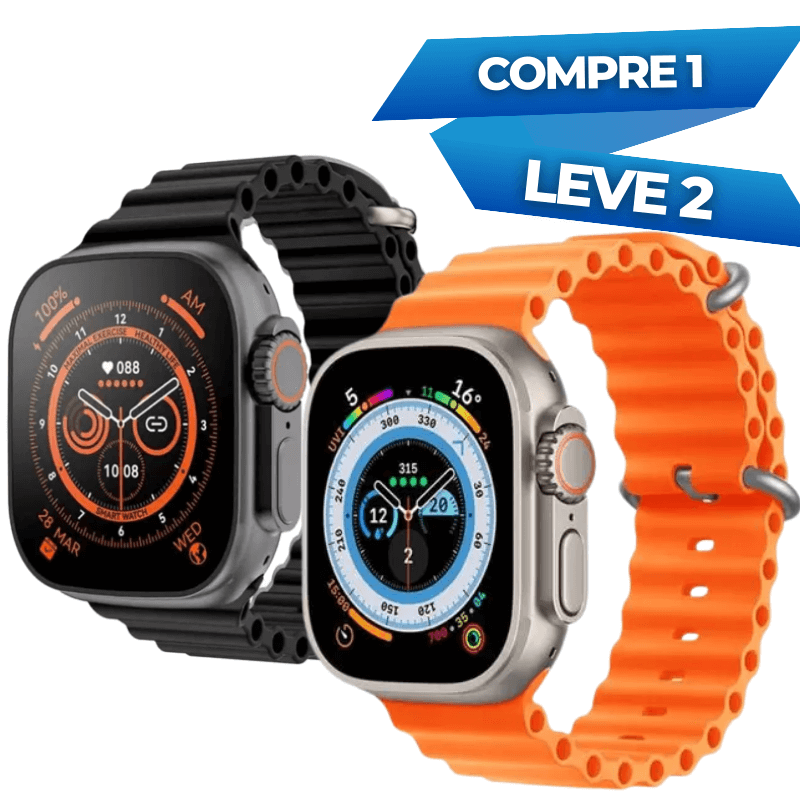 Smartwatch Série 8 Ultra COMPRE 1 E LEVE 2
