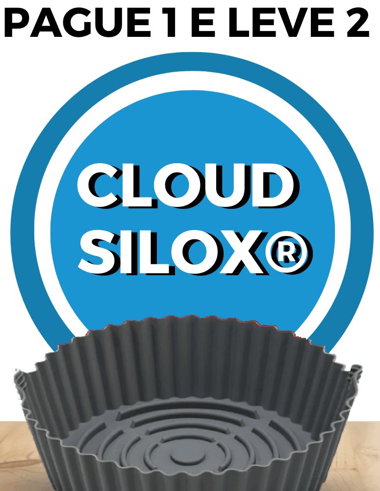 Forma de silicone para Airfryer [PAGUE 1 E LEVE 2] - Cloud Silox® - Cloud Importados