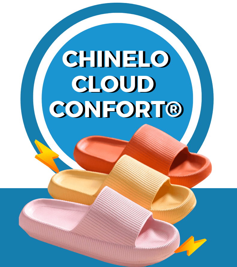 Cloud Confort® - Chinelo Ortopédico FLEXÍVEL, RESISTENTE E CONFORTÁVEL - Cloud Importados